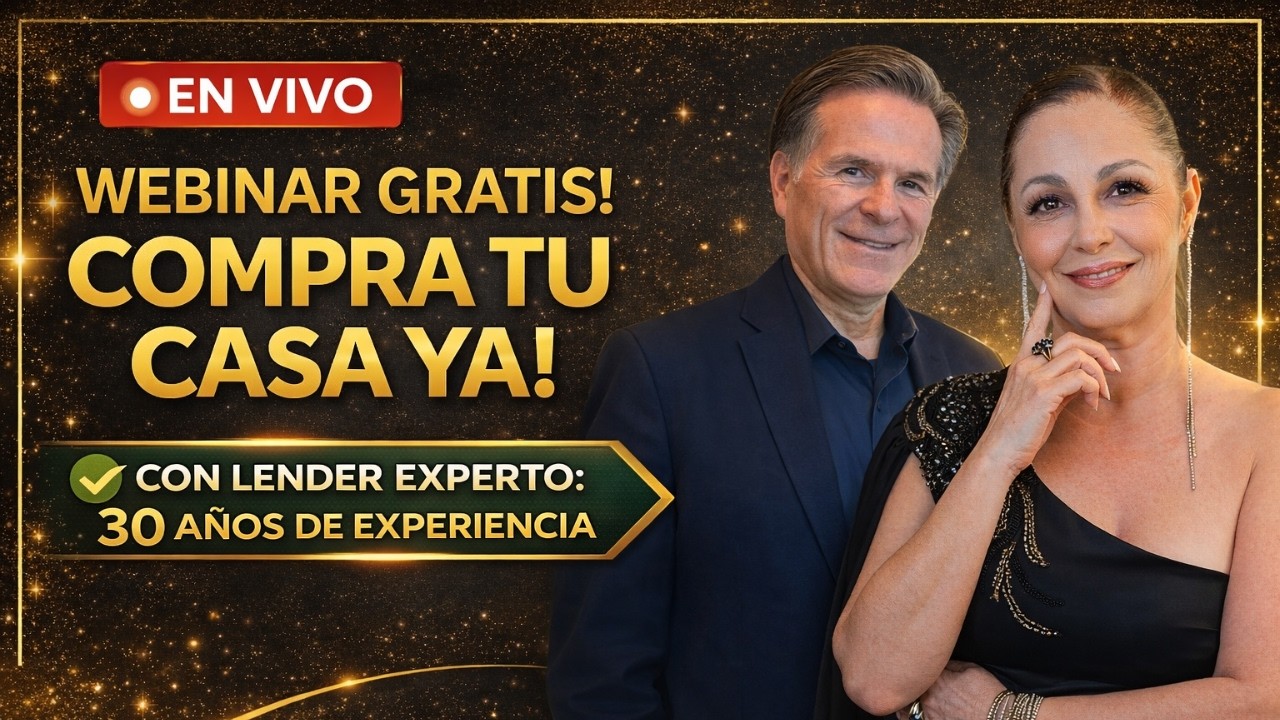 ¿Quieres comprar casa o invertir en USA? | Webinar GRATIS EN VIVO