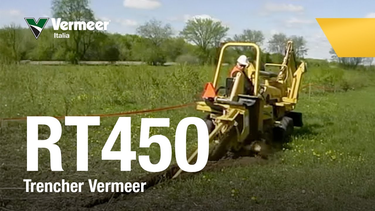 Trencher Vermeer RT450