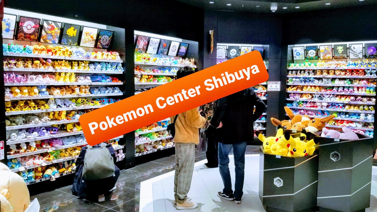 Pokemon Center Shibuya Tour Winter 2022 Unadulterated 4K deep dive