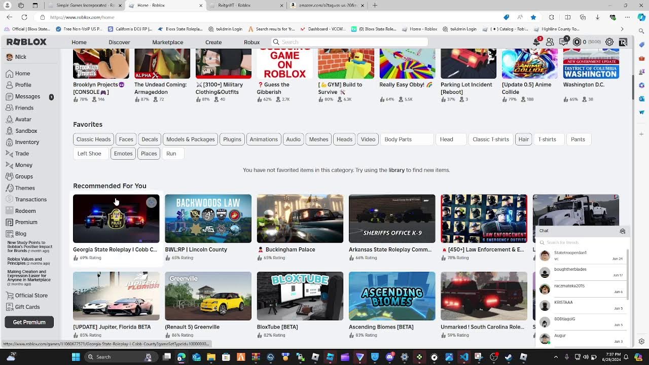 Playing Roblox Games for  1 Day