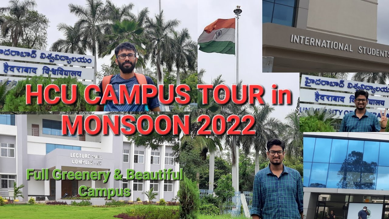 #hcu#vlog Full CAMPUS TOUR 2023 UNIVERSITY OF HYDERABAD || UoH Campus View #UohCampusLife#HcuBeauty