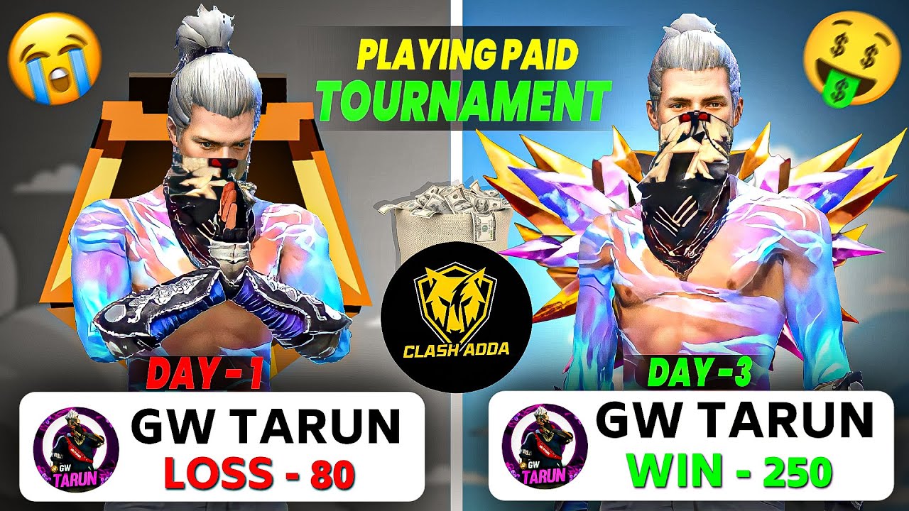 Lone Wolf 1 VS 1 Tournament 😍 Every Tournament Booyah | Earn Money By Playing game #freefire
