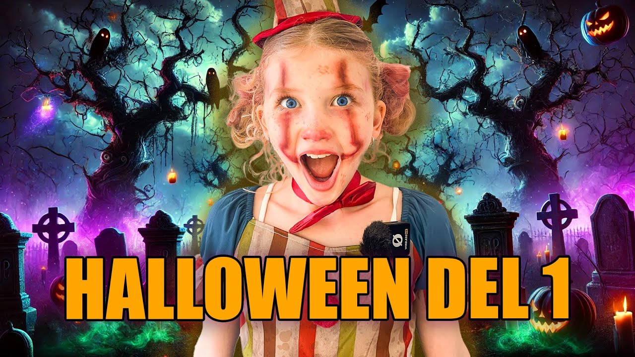 🎃💄 Halloween Del 1 – Sminkar Mig, Dekorerar & Karvar Pumpa! 👻✨