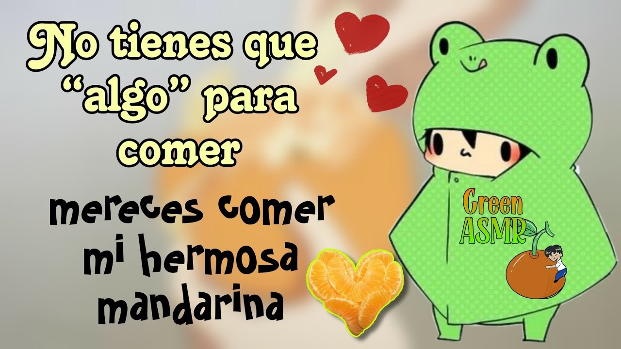 ASMR YAOI - mereces comer