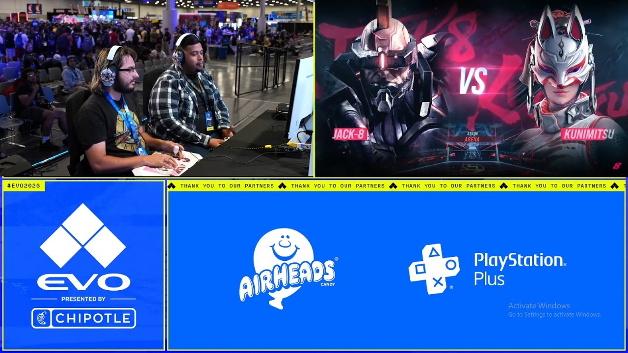 PAR | JOECRUSH 🇺🇸 (Jack-8) vs VILOVER | E_QUARTZ 🇺🇸 (Kunimitsu) ➤ EVO 2026 - Tekken 8