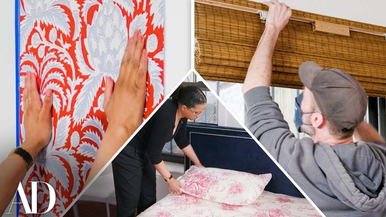 3 Hour DIY Bedroom Makeover By Pro Designer | Room Refresh | Architectural Digest