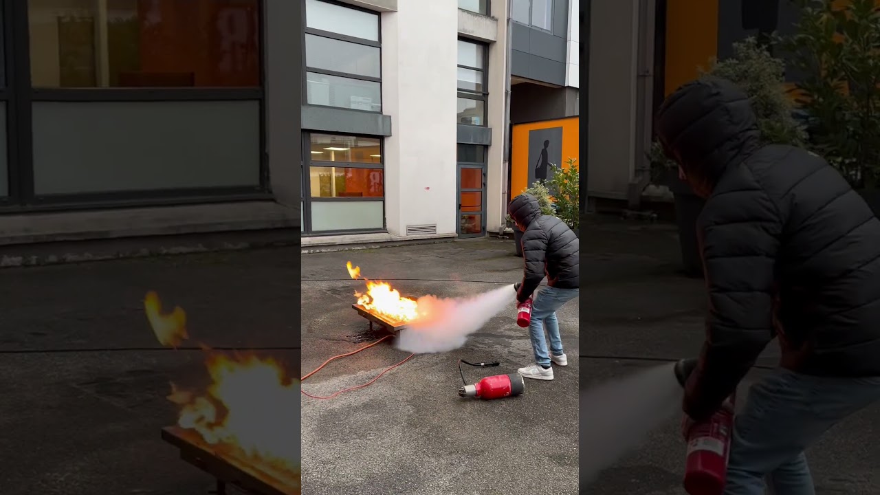 🔥 Interfor vous pr&eacute;sente la formation : Manipulation d'extincteurs ! 🔥