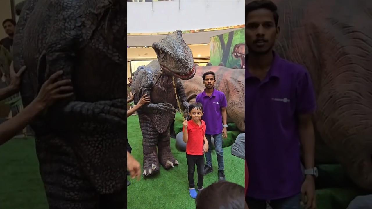 Dinoverse Nexus Mall Weekend Fun #nexusmall #Hyderabad #dinosaur #dinoverse #kidsfun