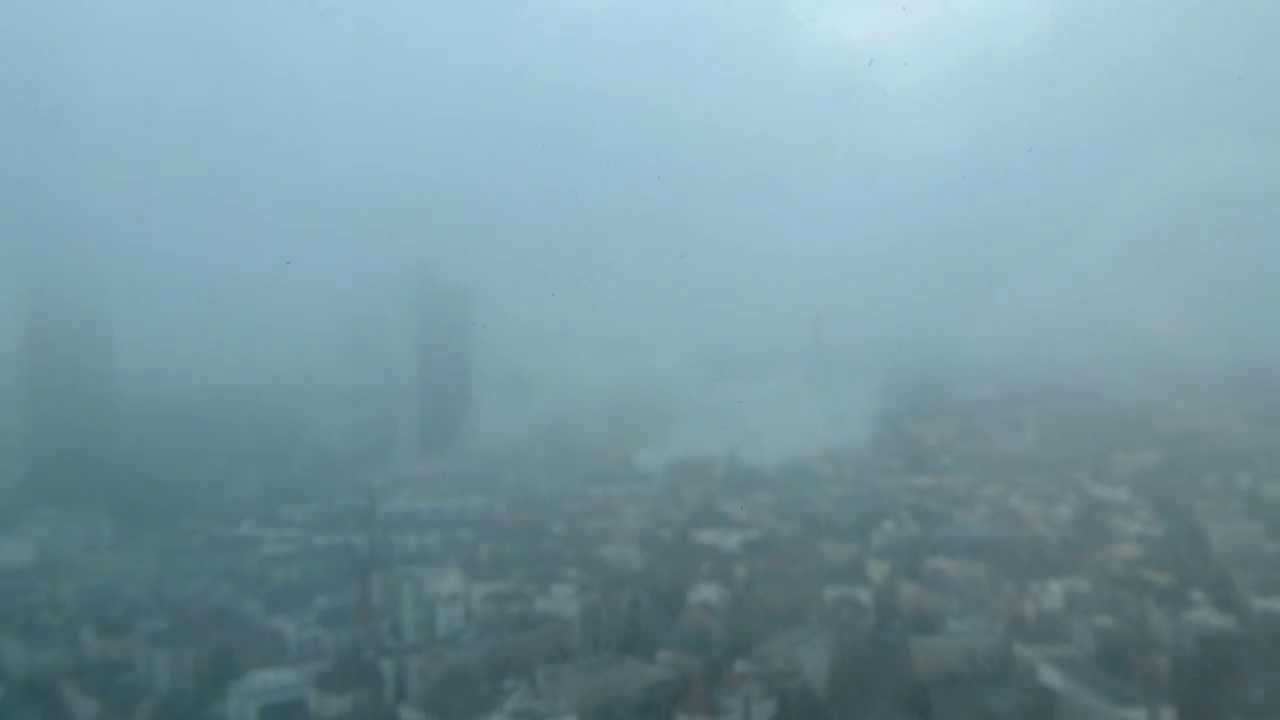 Sprengung AfE-Turm/Uni-Hochhaus, Frankfurt am Main [02/02/2014]