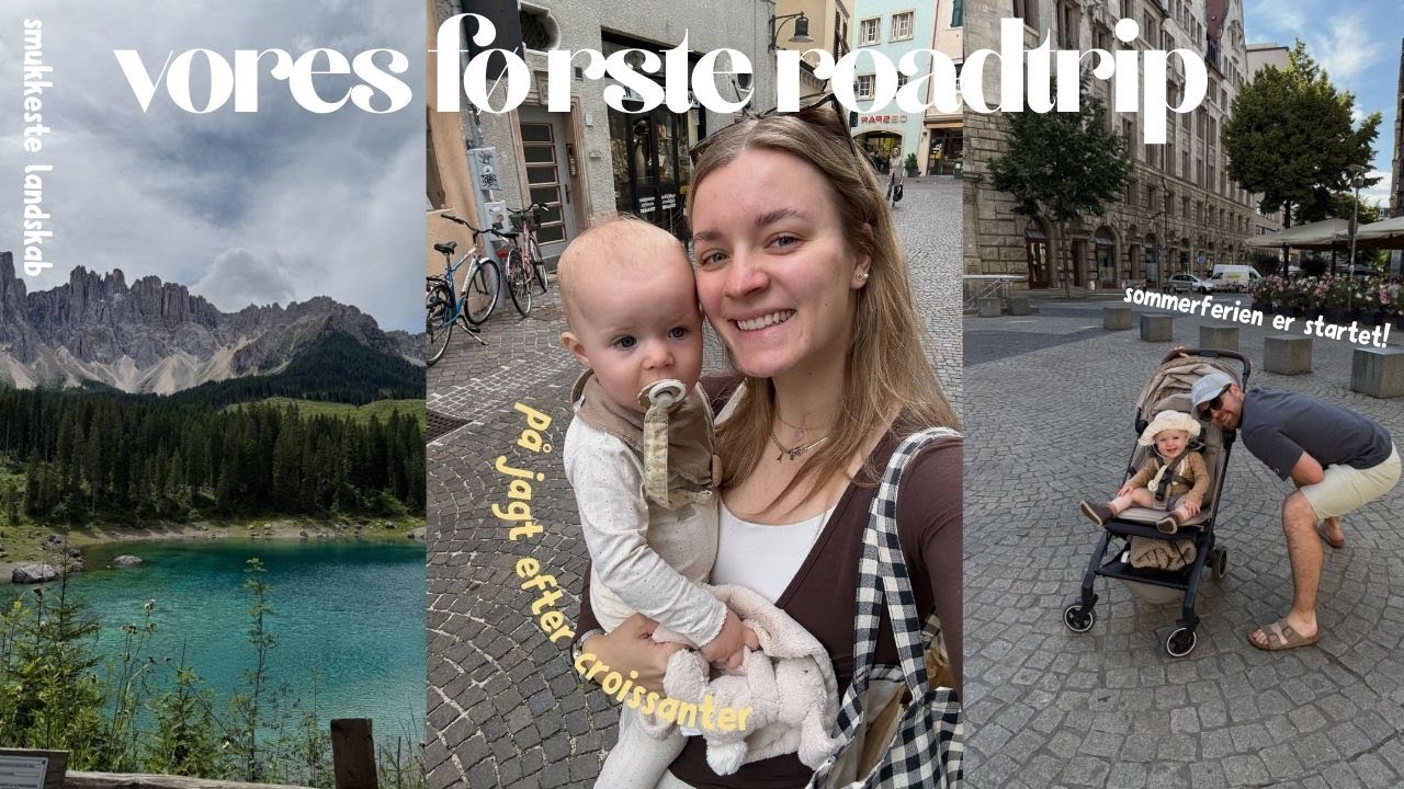 Vi tager på vores første roadtrip som familie *sommerferie del 1*