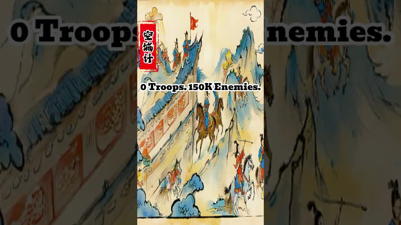 Zhuge Liang’s “Empty City” Strategy Explained