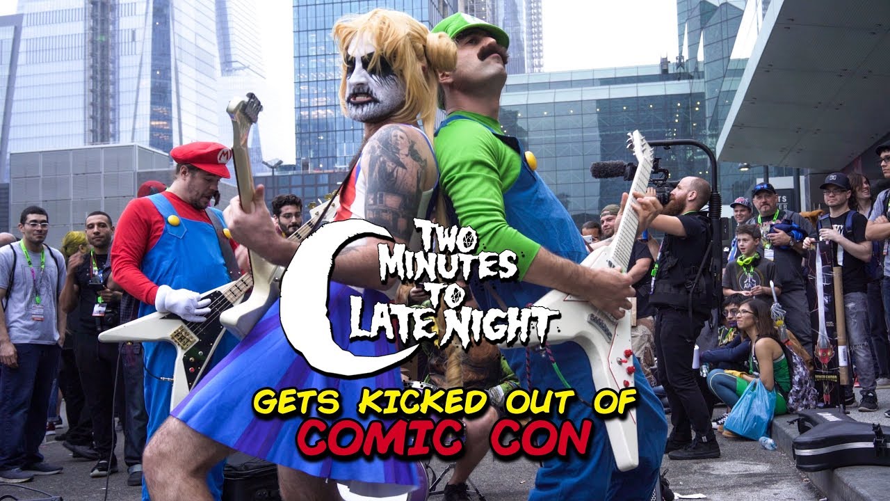 Two Minutes to Late Night Gets Kicked Out of Comic Con