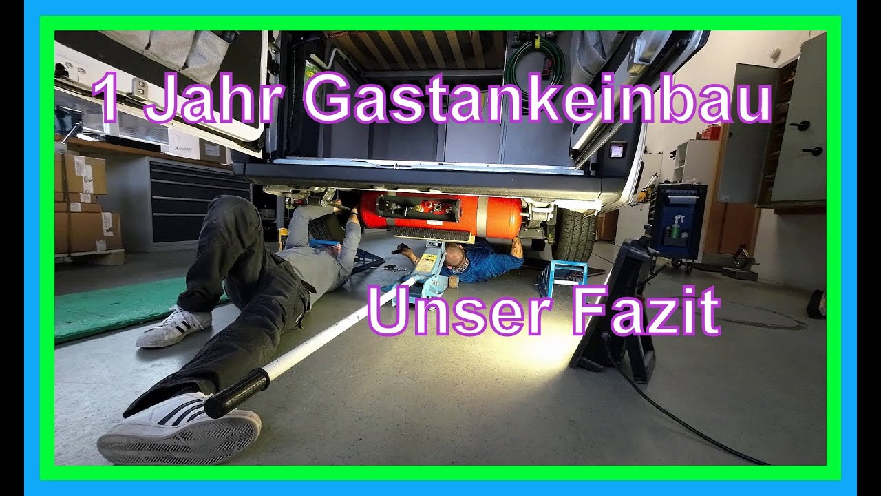 Pössl Summit Shine540 : 1 Jahr Gastankeinbau  unser Fazit