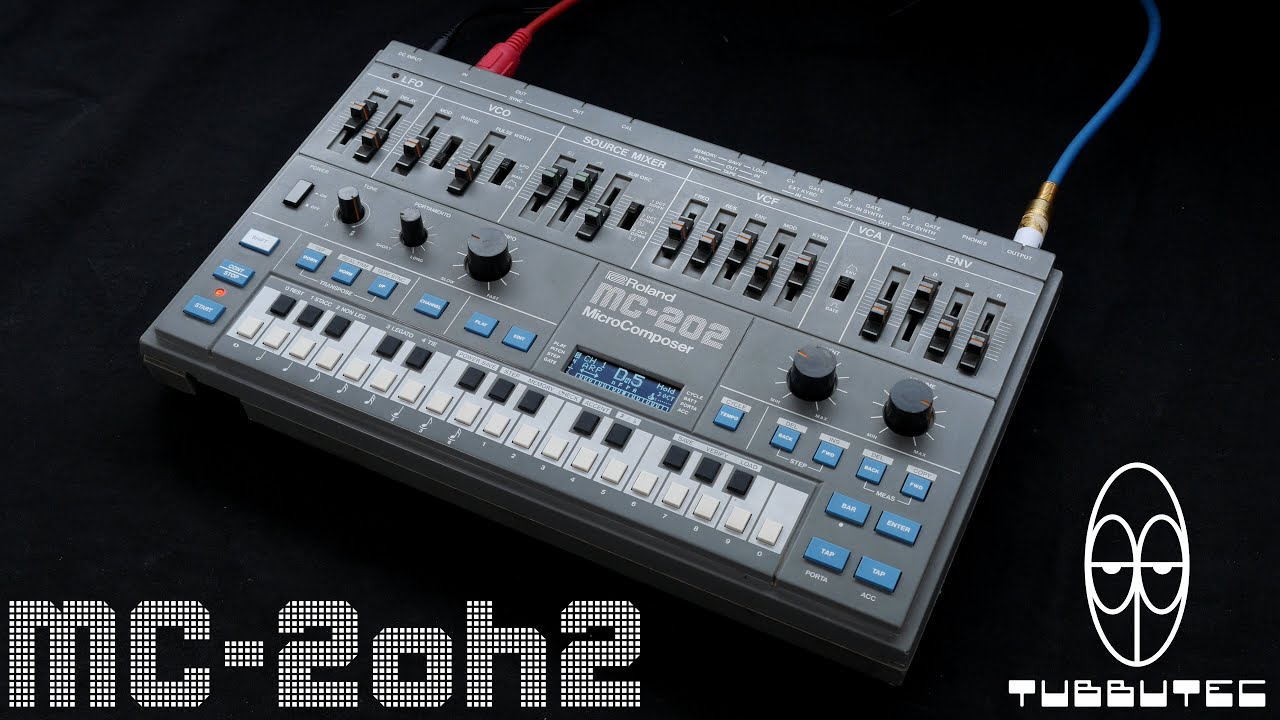 Tubbutec MC-2oh2 - Roland MC-202 upgrade teaser