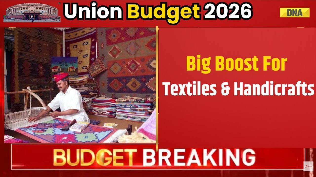 Budget 2026: Big Boost For Textiles And Handicrafts, Jobs & Exports In Focus | Nirmala Sitharaman
