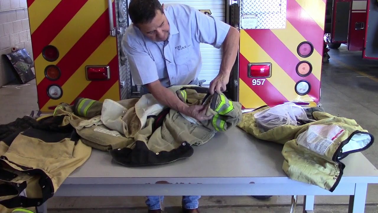 Putting Bunker Gear back together after washing
