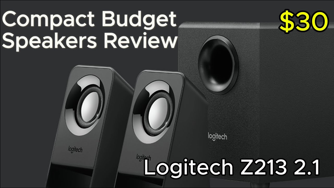 Лучшие бюджетные колонки Logitech Z213 2.1 | Обзор 2025 года | Тест звука | Игры | Сабвуфер