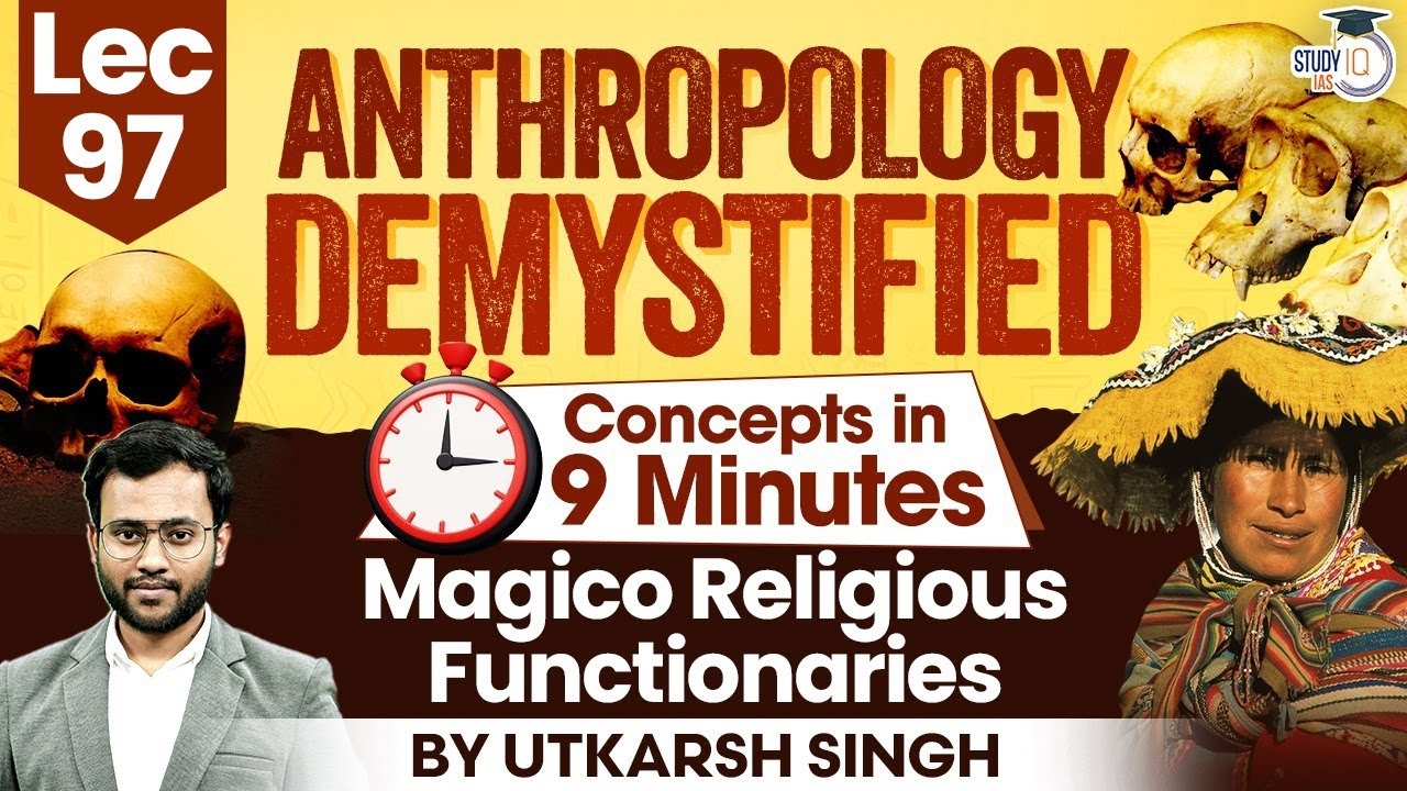 UPSC Mains 2025 | Just in 15 Minute UPSC Anthropology | Magico Religious Functionaries