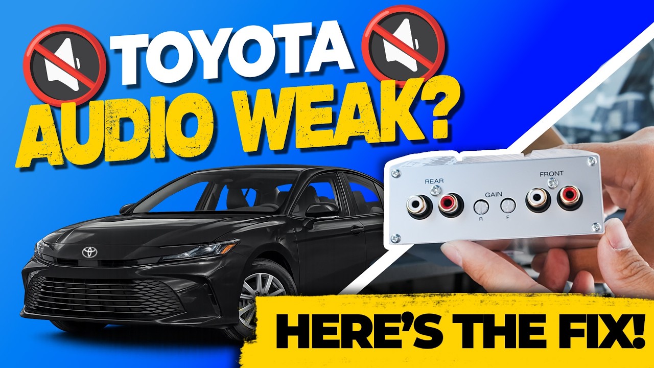 Один усилитель исправил всю аудиосистему этой Toyota! | Полная установка усилителя