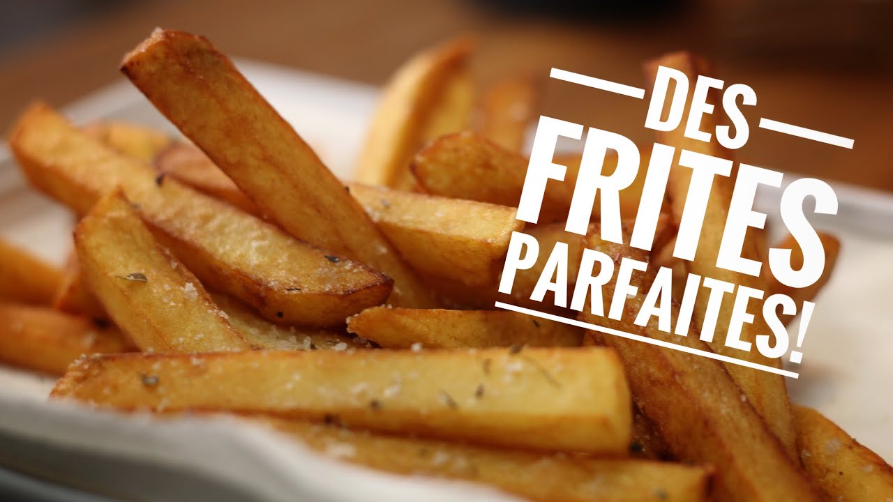 Des frites parfaites 🍟 croustillantes et moelleuses : Astuces 👌