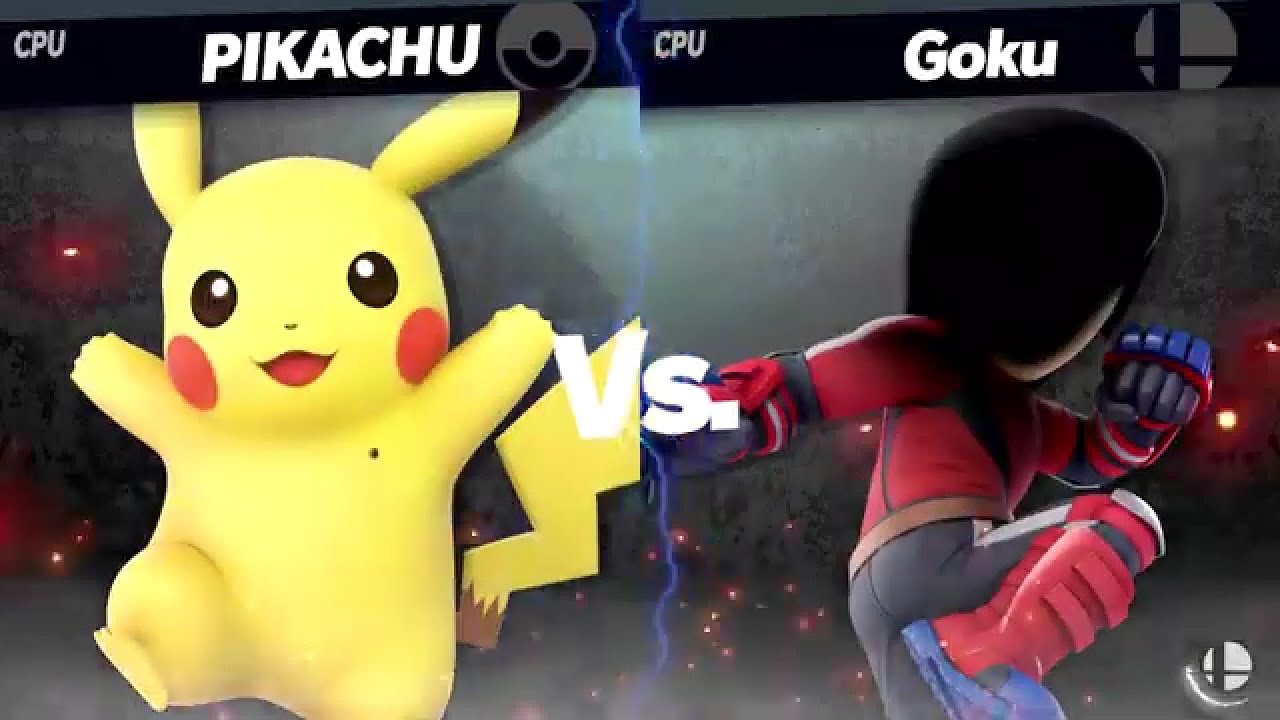 Super Smash Bros. Ultimate - Battle #229 Pikachu VS Goku