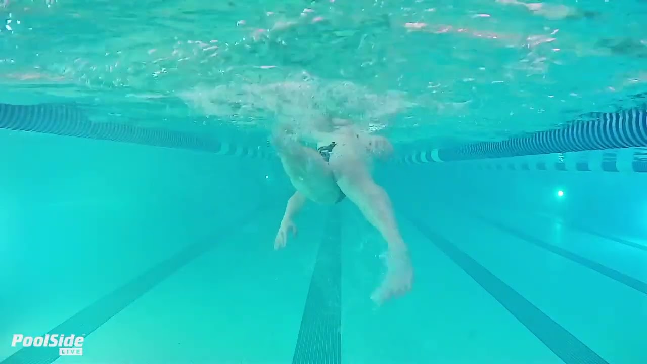 Backstroke Body Positioning Drill Left Side Popped
