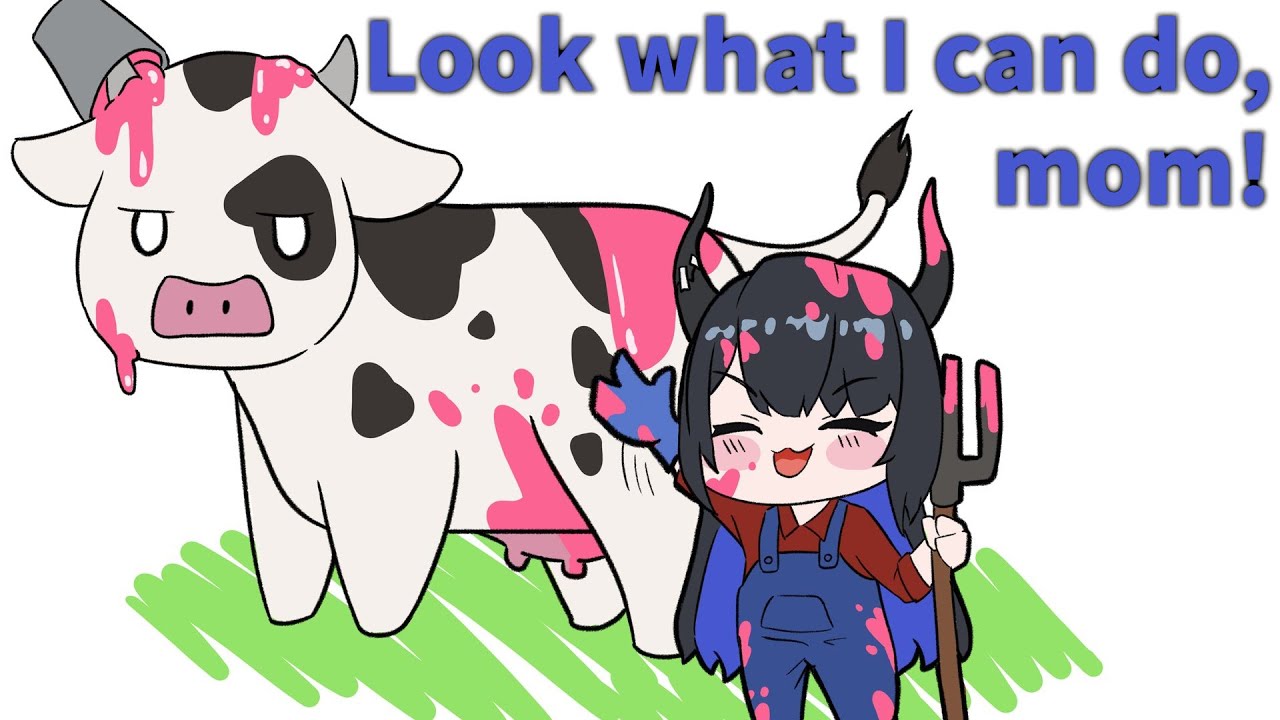 The cow farm story, told by Mamarissa