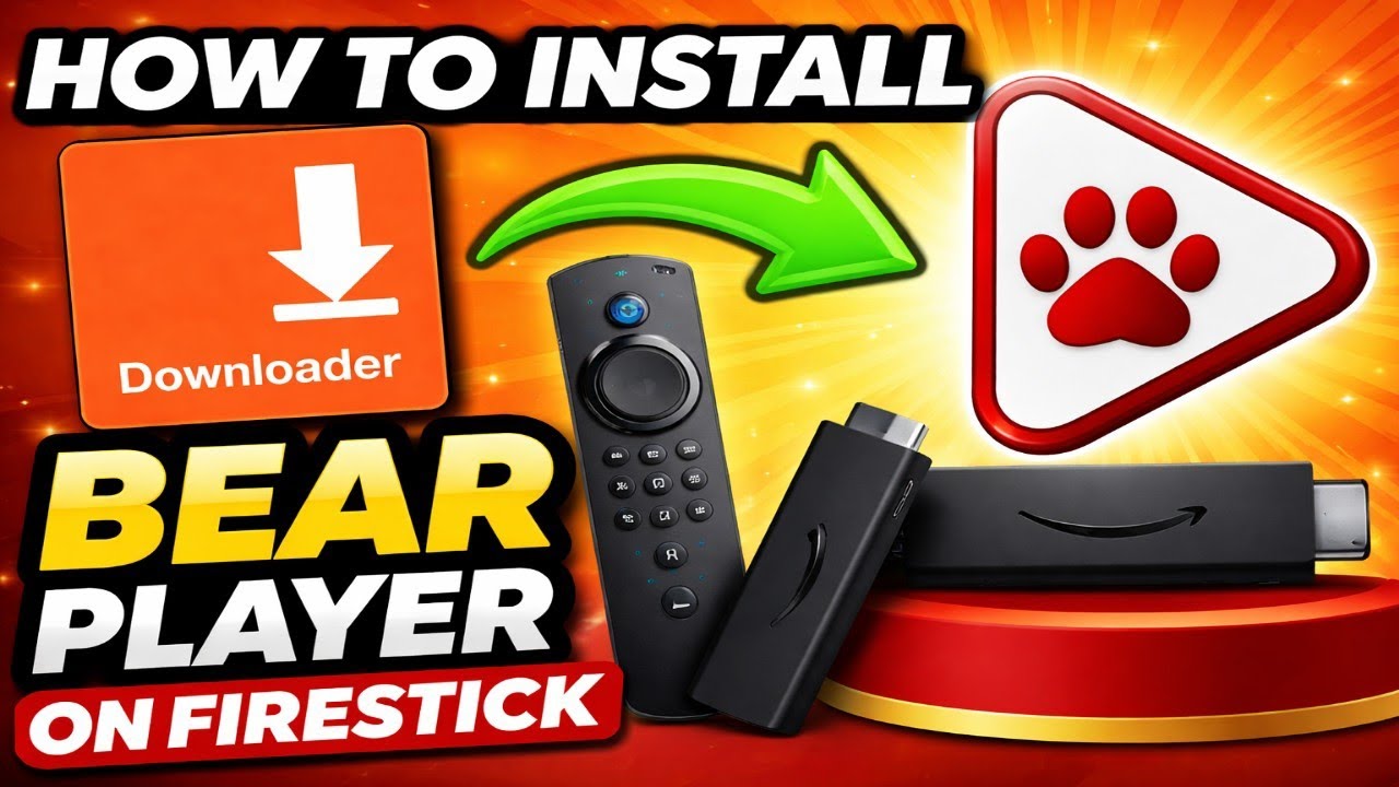 Install Bear Player on FireStick Using Downloader (Step-by-Step)