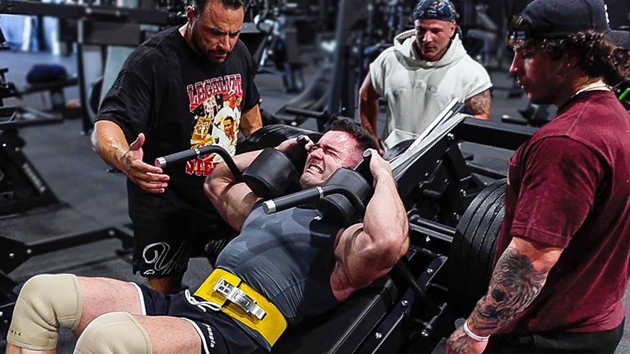 BRUTAL Leg Day w/ The Tren Twins