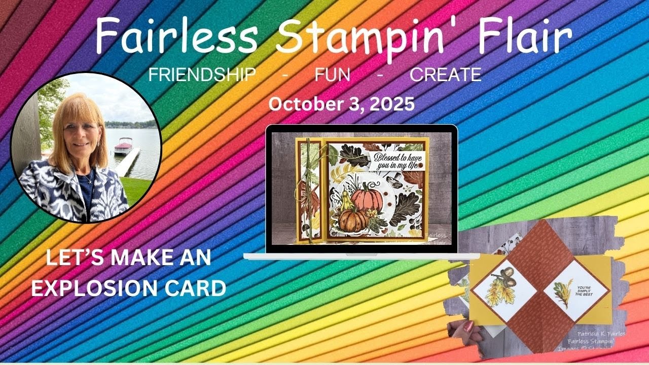 Explosion Card Tutorial 10 3 25