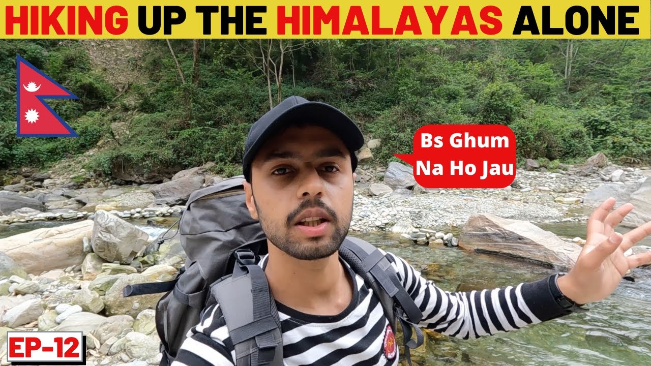 Trekking Solo in the Himalayas Of Nepal🇳🇵| Poonhill Trek