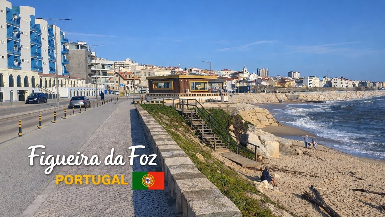 Walking Through Figueira da Foz, Portugal – 07 Mar 2026 – 4K