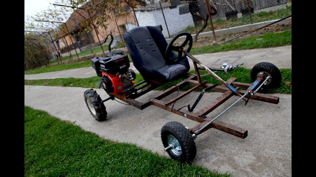 Homemade Go Kart 200cc !?  PART 1