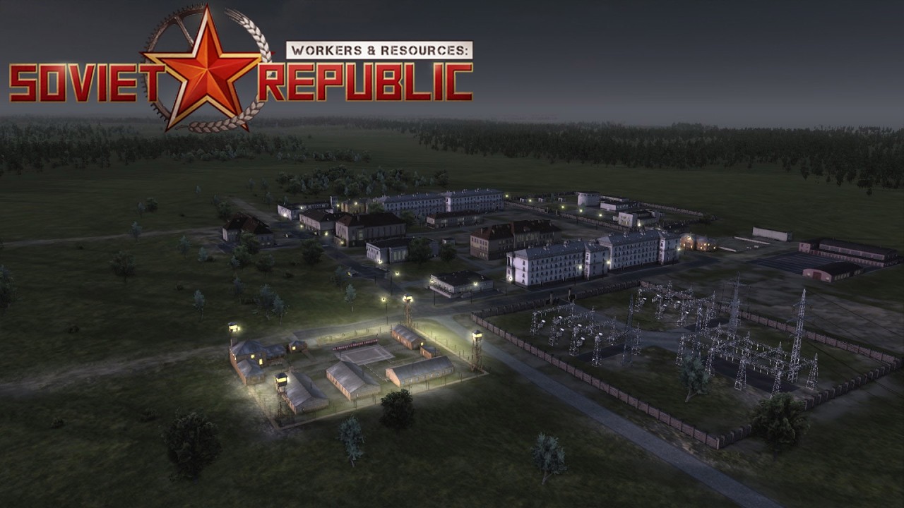 Начинаем строить республику на максимальной сложности | Workers & Resources: Soviet Republic #1