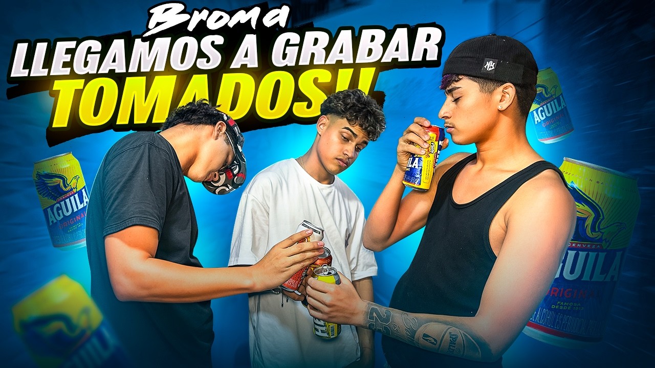 LLEGAMOS A GRABAR TOMADOS!!