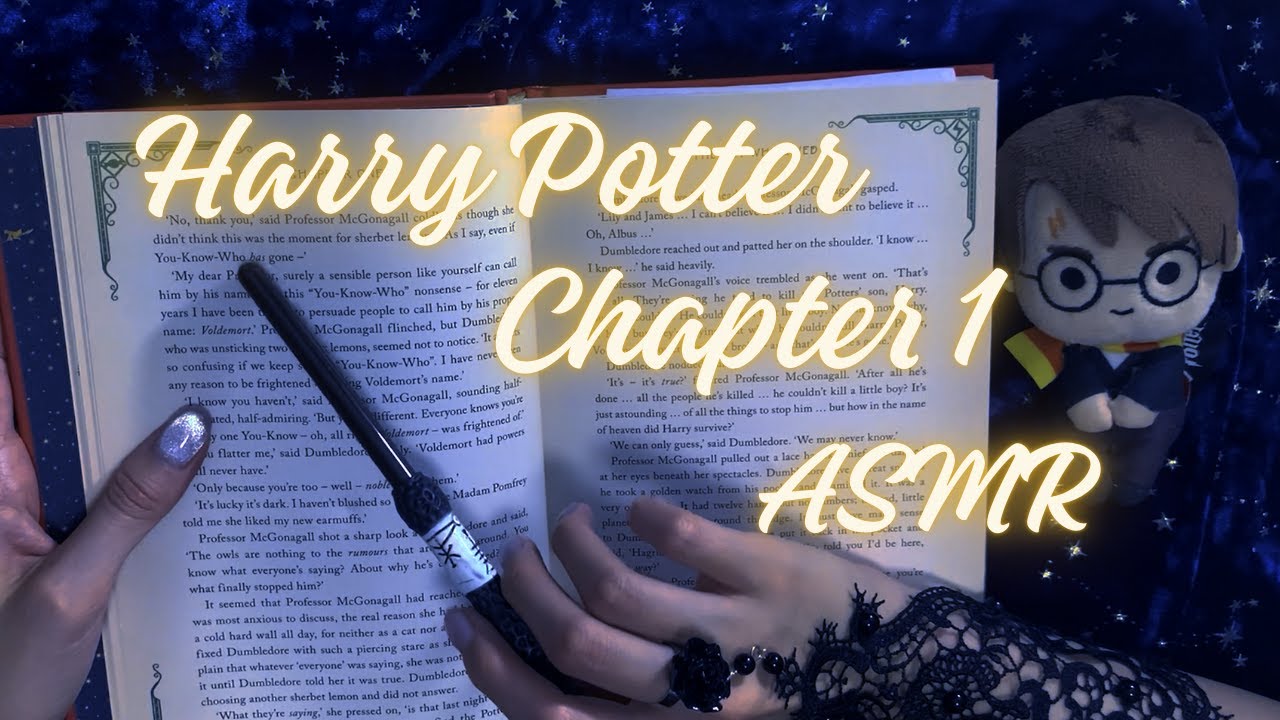 ASMR Inaudible Reading | Harry Potter and the Philosopher's Stone (Minalima Edition)