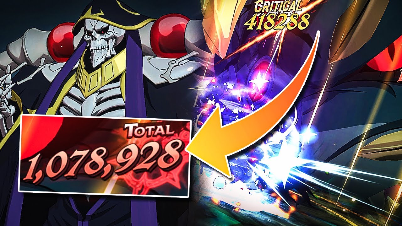 NEW AINZ OOAL GOWN VS DEMONIC BEAST NIDHOGGR SHOWCASE?! [7DS: Grand Cross]