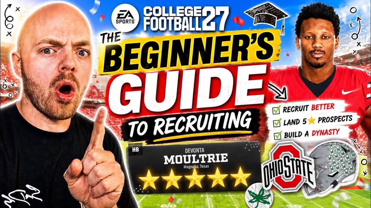 ЛУЧШИЙ гайд для новичков по рекрутингу в College Football 27!