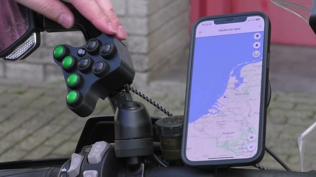 Use MRA Navigation Next via your handlebar!