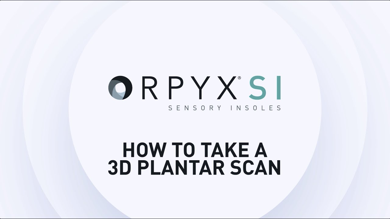How to Take a 3D Plantar Scan