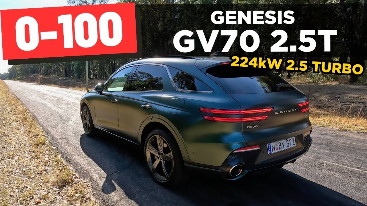 Recenzja Genesis GV70 2.5T Sport AWD z 2023 roku: przyspieszenie od 0 do 100 km/h i dźwięk silnika