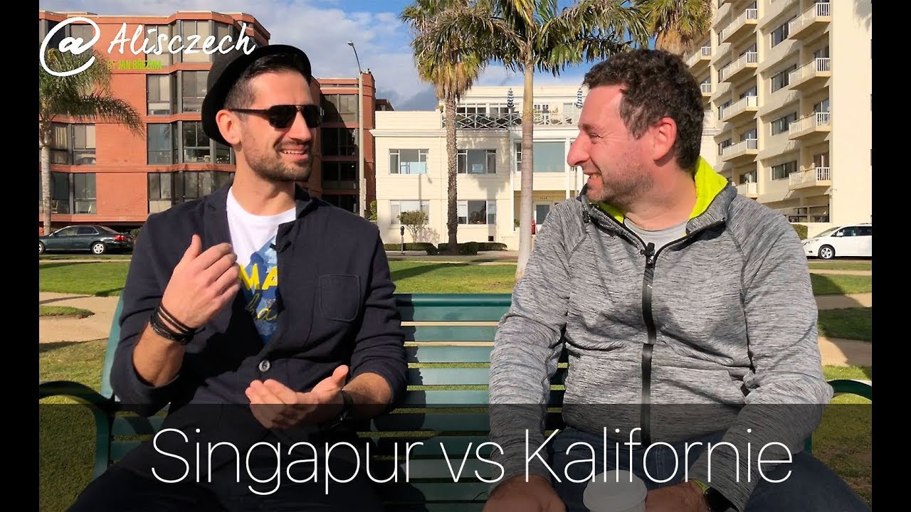 Pavel Kacerle: Co je lepší na život? Singapur nebo Kalifornie? (Alisczech vol. 72)