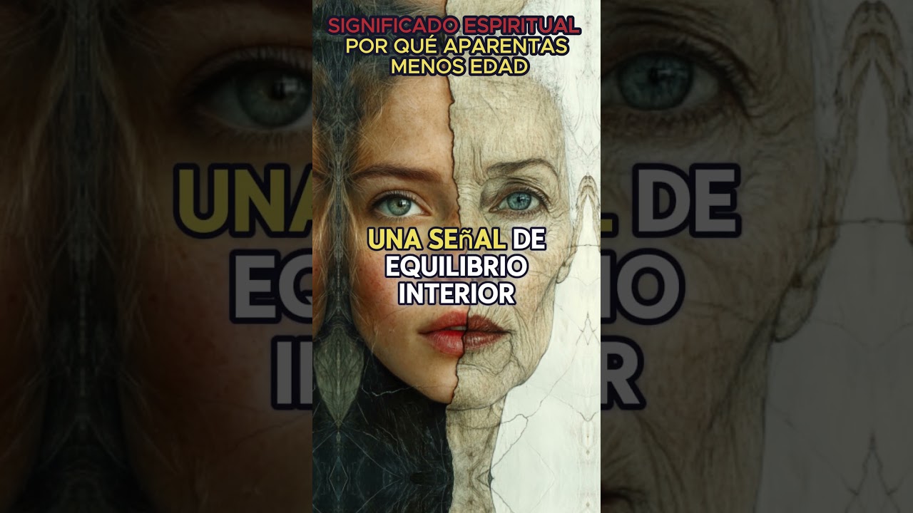SIGNIFICADO ESPIRITUAL de Aparentar MENOS EDAD