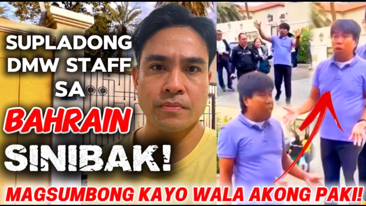 🟢 SOBRANG YABANG NA STAFF NG PHILIPPHINE EMBASSY SA BAHRAIN IYAK SINIBAK!