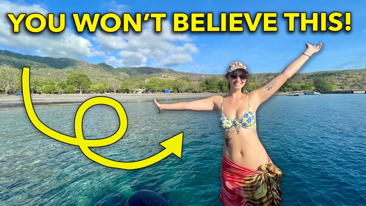 Swimming with BLUE WHALES in Timor-Leste 🇹🇱