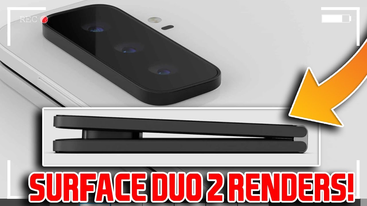 MICROSOFT SURFACE DUO 2 RENDERS! HOW MUCH OF AN IMPACT DOES THE CAMERA BUMP MAKE!