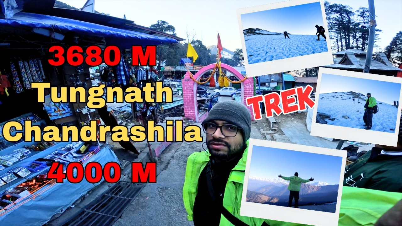 Tungnath World's Highest Shiva Temple Chandrashila Trek Morning View