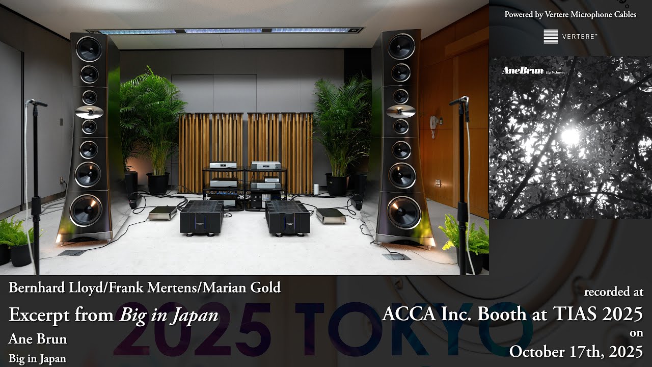Ane Brun-Big in Japan~YG Acoustics Titan | Krell | Sforzato DSP-Columba | PMC-Cetus | Dela