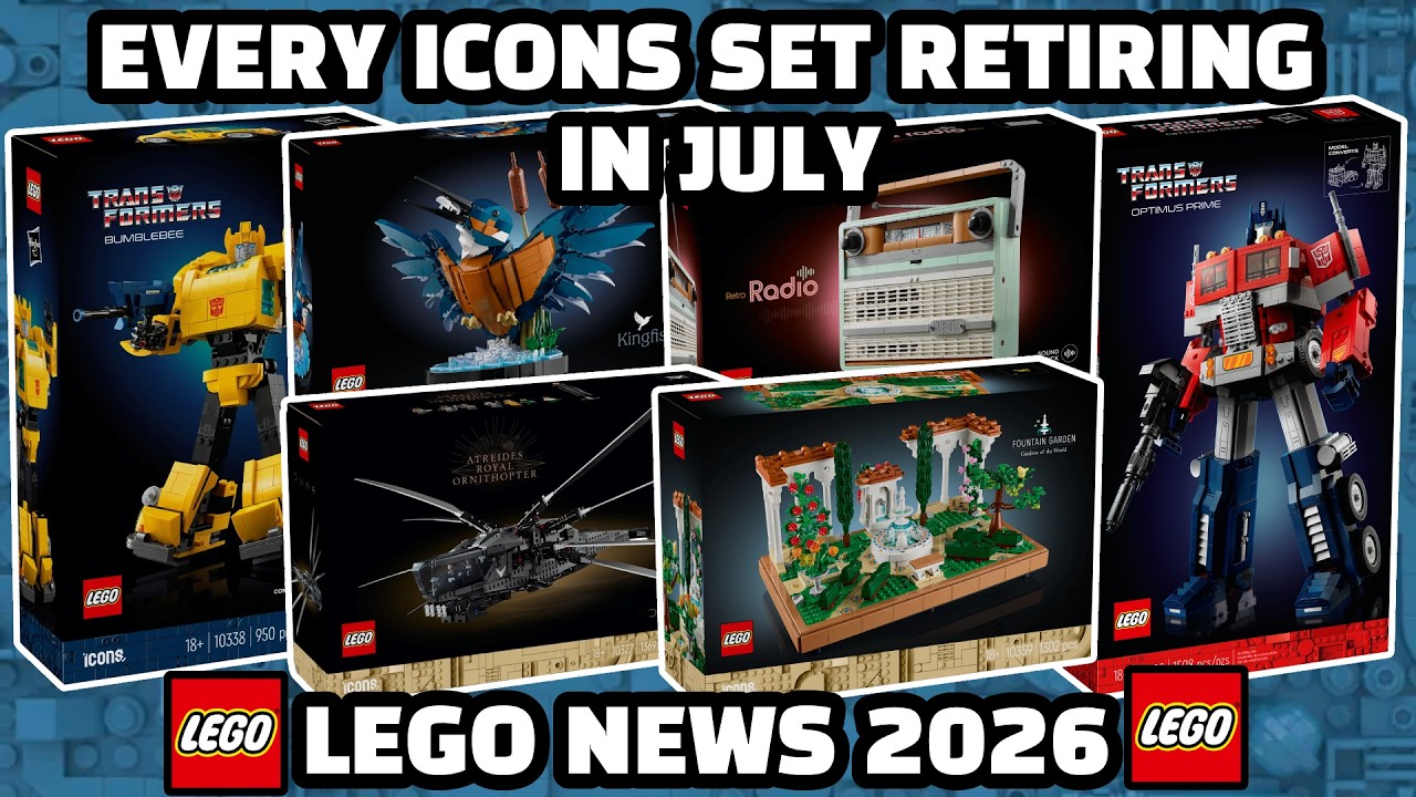 Все культовые наборы LEGO будут сняты с производства в июле 2026 года! | Новости об инвестициях и...