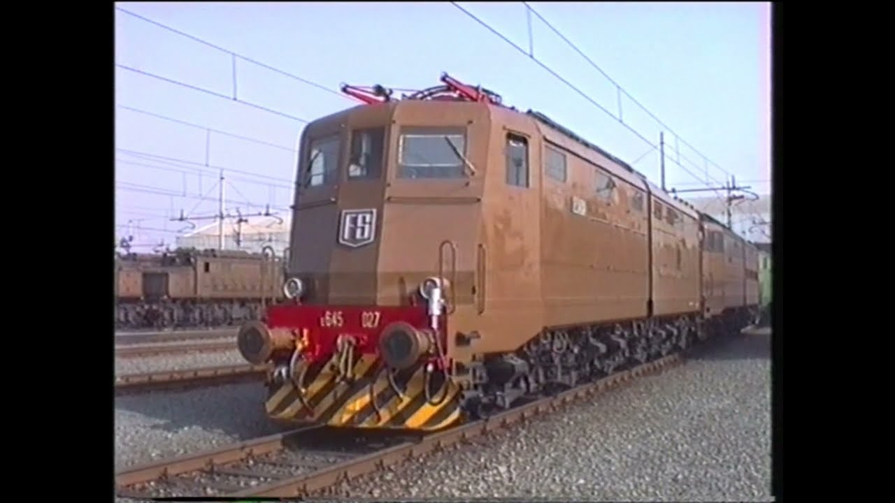 FS - Deposito locomotive di Torino Orbassano - 26 marzo 1994